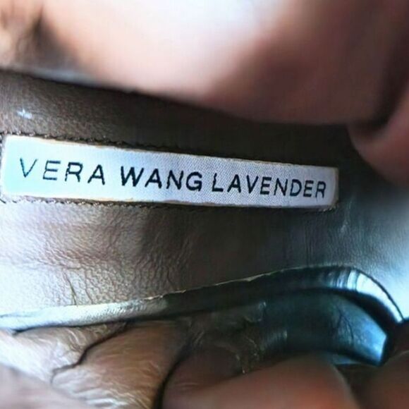 Vera Wang Lavender Greta Rocker Open Toe Platform Stiletto Bootie, US 6 … - Picture 5 of 7